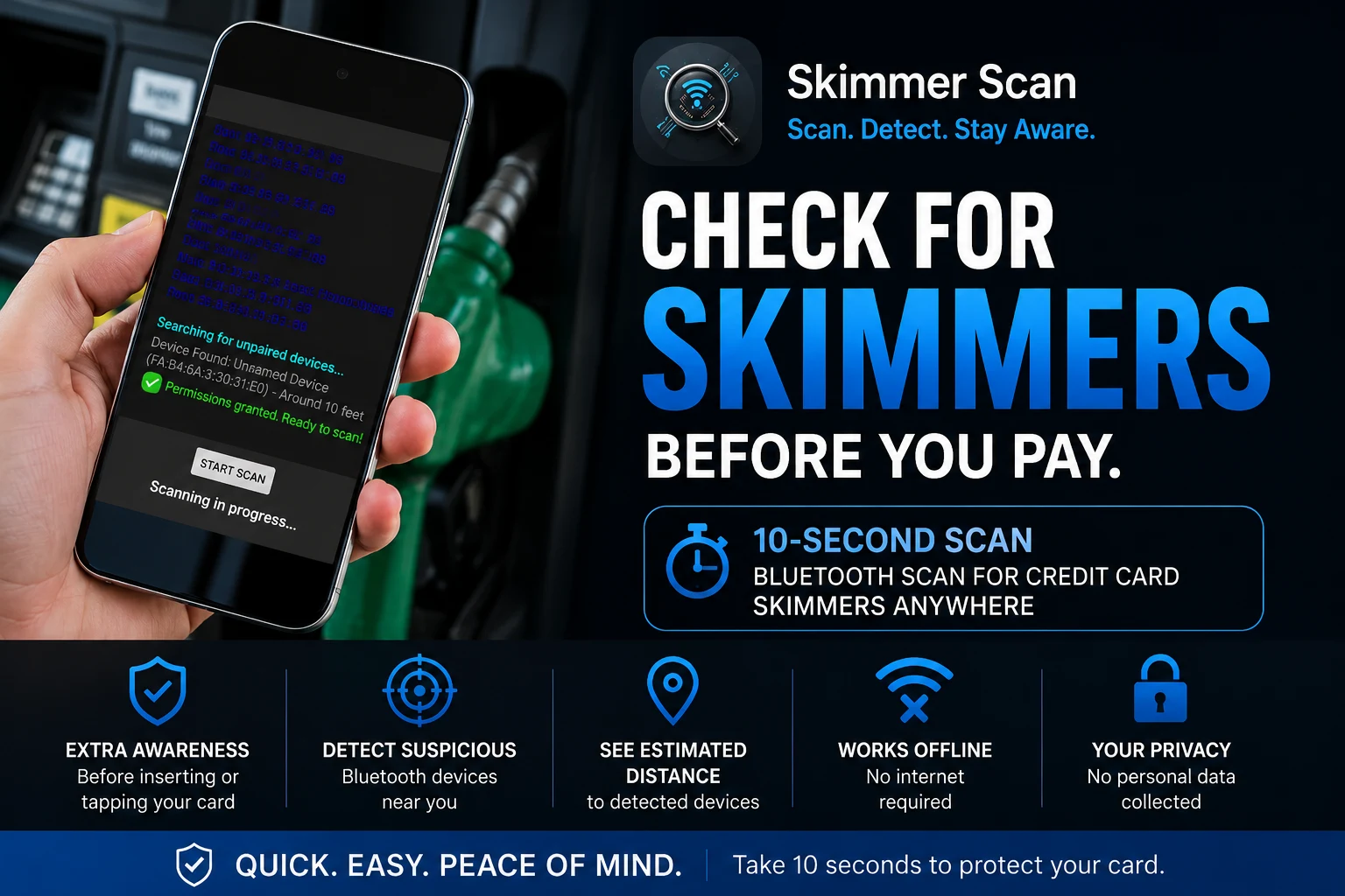 Skimmer Scan screenshot